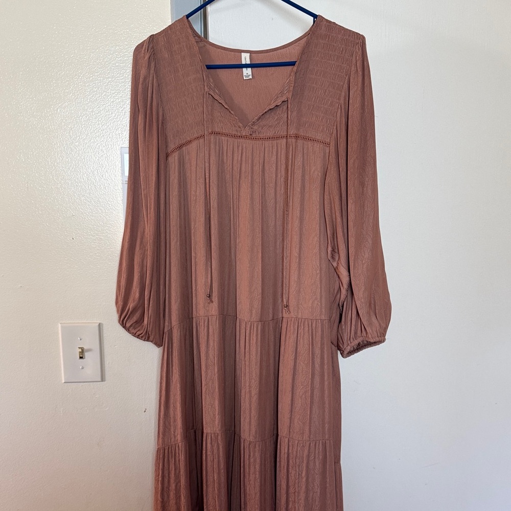 Gentle Fawn Elegant Brown Women's Dress